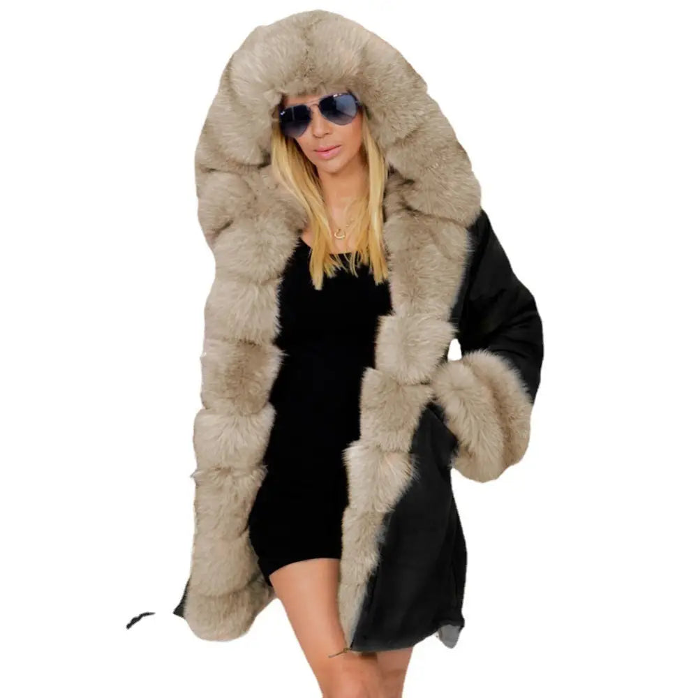 FurHaven Hooded Cotton-Padded Jacket