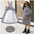 FuzzyPals Kids’ Cozy Faux Fur Coat - Grey / 110cm