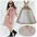 FuzzyPals Kids’ Cozy Faux Fur Coat - Pink / 110cm