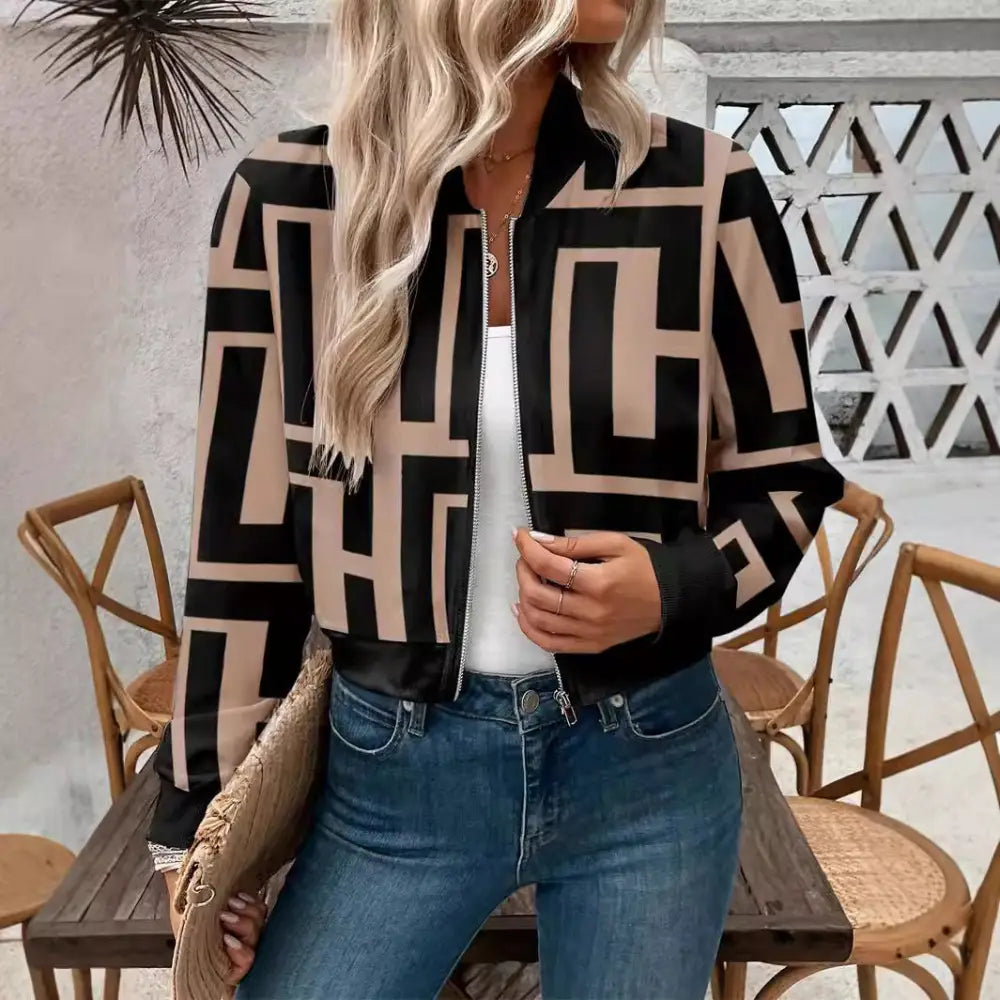 GeoZip Women’s Casual Jacket
