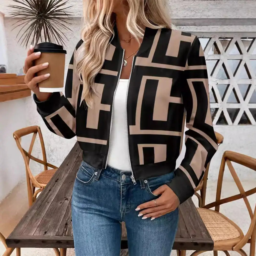 GeoZip Women’s Casual Jacket