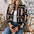GeoZip Women’s Casual Jacket - Khaki / S