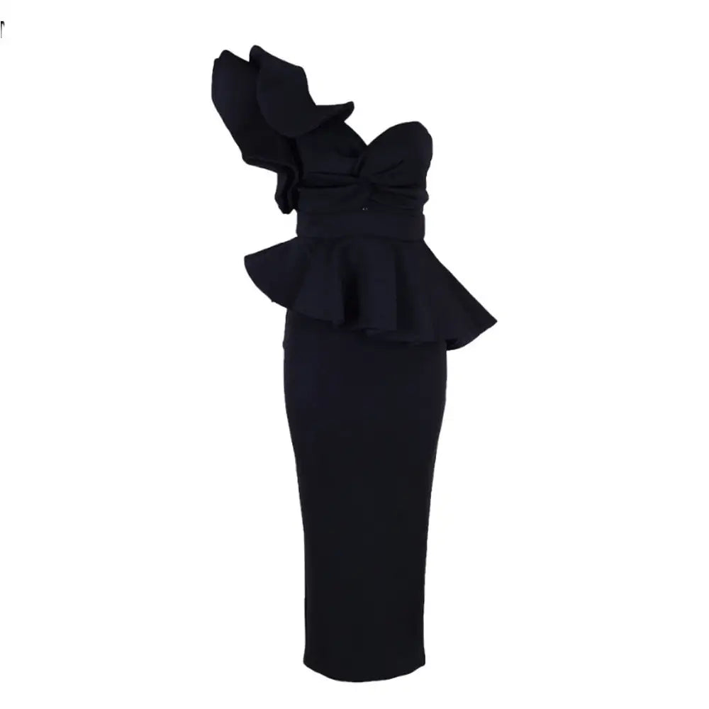 GlamourGoddess Dress - black / M