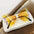 GlimmerWing Diamond Butterfly Shades - Gradual yellow