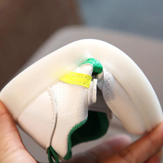 GlowStride: Kimmy White LED Sneakers