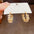 Golden Geo Chic 14K Gold Fashion Ear Clips - No 15