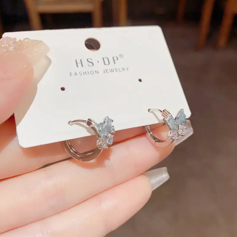 Golden Geo Chic 14K Gold Fashion Ear Clips - No 44