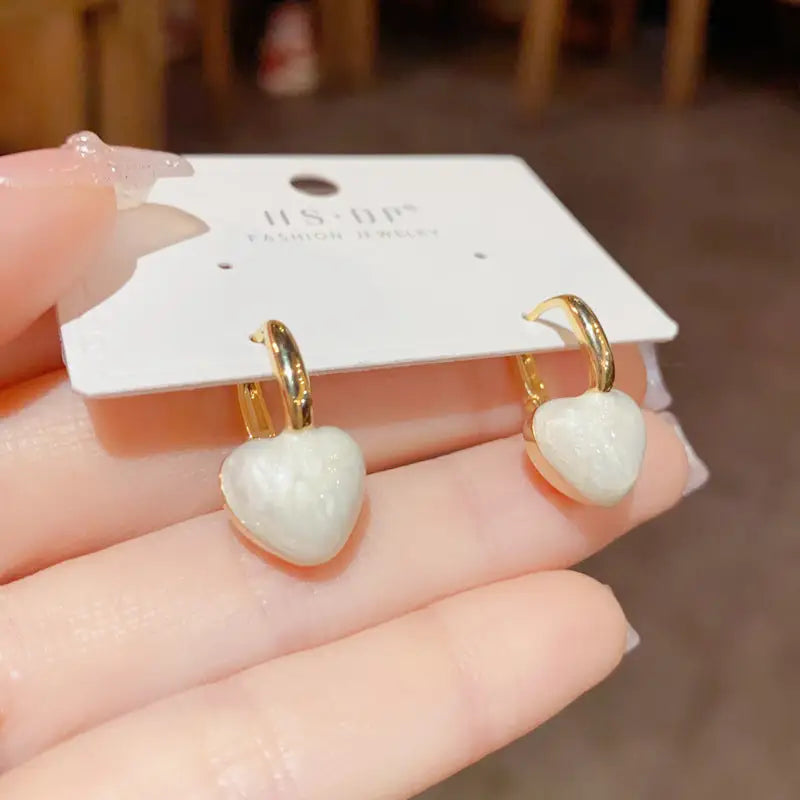 Golden Geo Chic 14K Gold Fashion Ear Clips - No 58