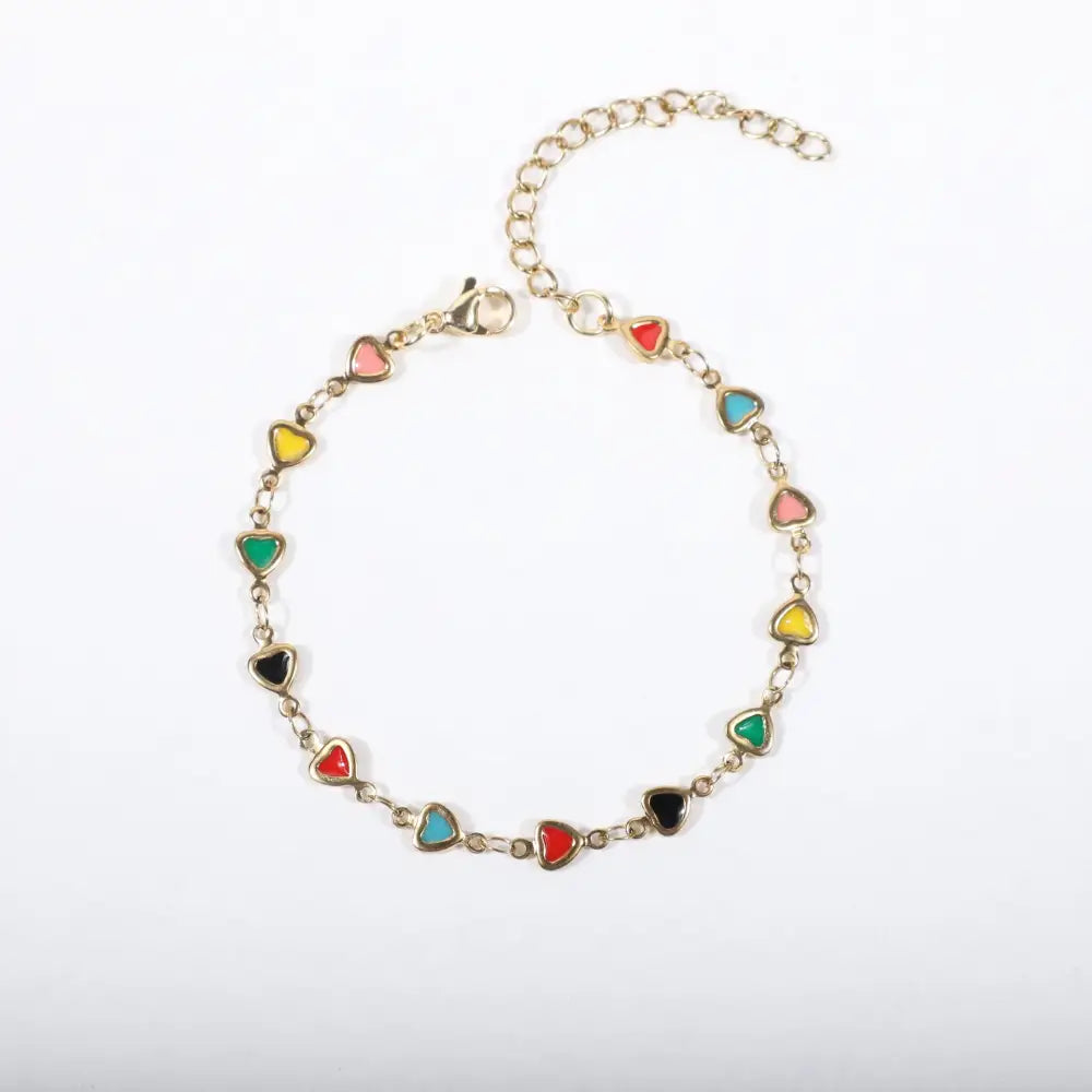 GoldLuxe Stainless Vacu-Plate Elegant Bracelet - Color / 17and5cm