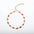 GoldLuxe Stainless Vacu-Plate Elegant Bracelet - Red / 17and5cm