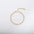 GoldLuxe Stainless Vacu-Plate Elegant Bracelet - White / 17and5cm