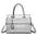 Grandé Style Women’s Tote: Chic & Spacious - Silver