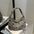Gray Milky White Medium Soft Cloth Dumpling Crossbody Bag with Zipper - Gray / Cloth