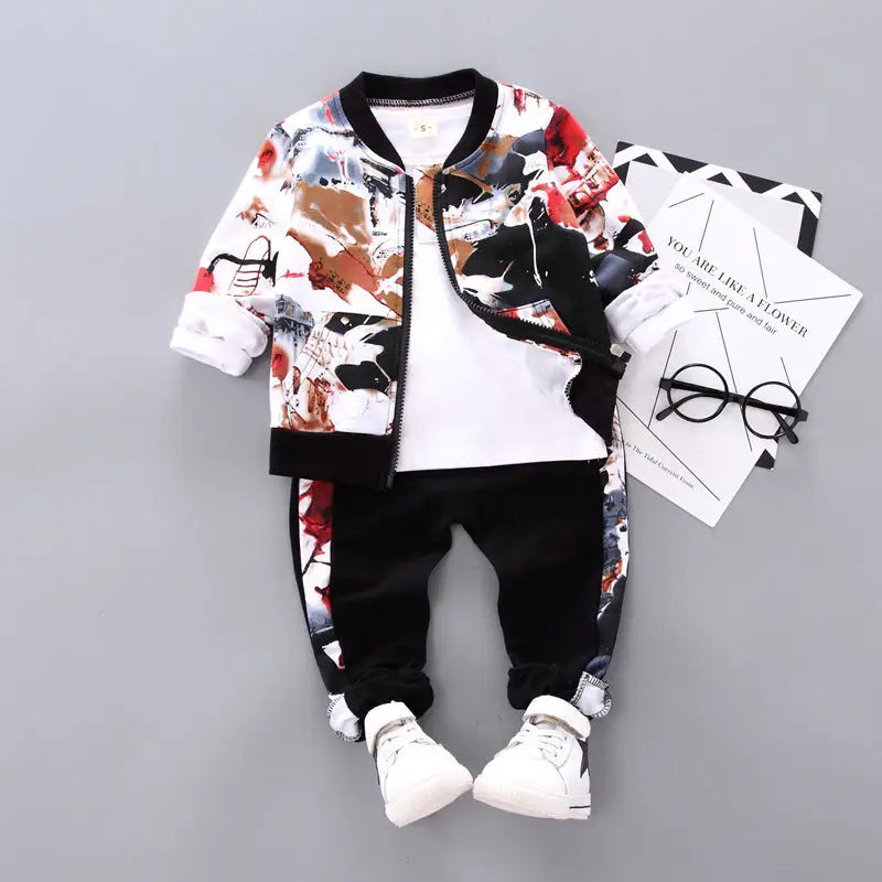 Handsome Trio Fall/Winter Boys’ Set