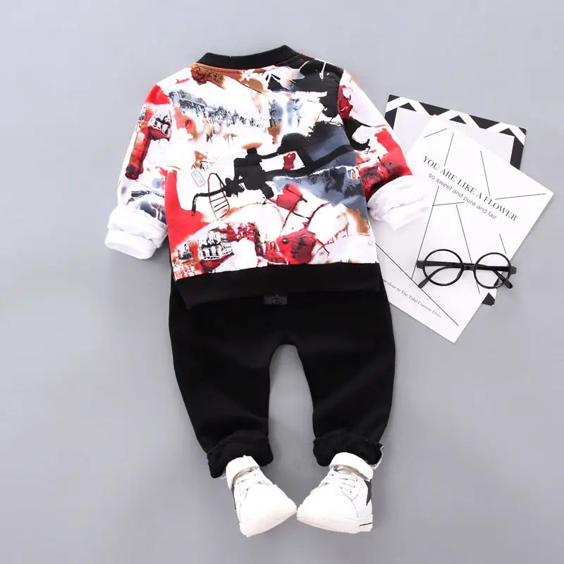 Handsome Trio Fall/Winter Boys’ Set