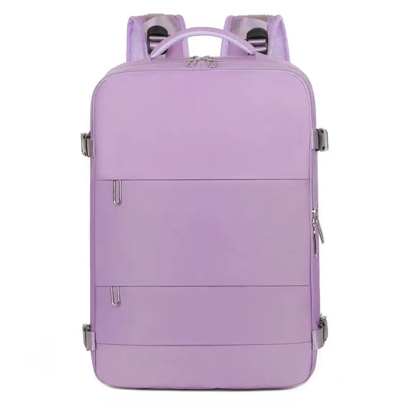 HerVoyage: All-in-One Travel & College Backpack - Purple