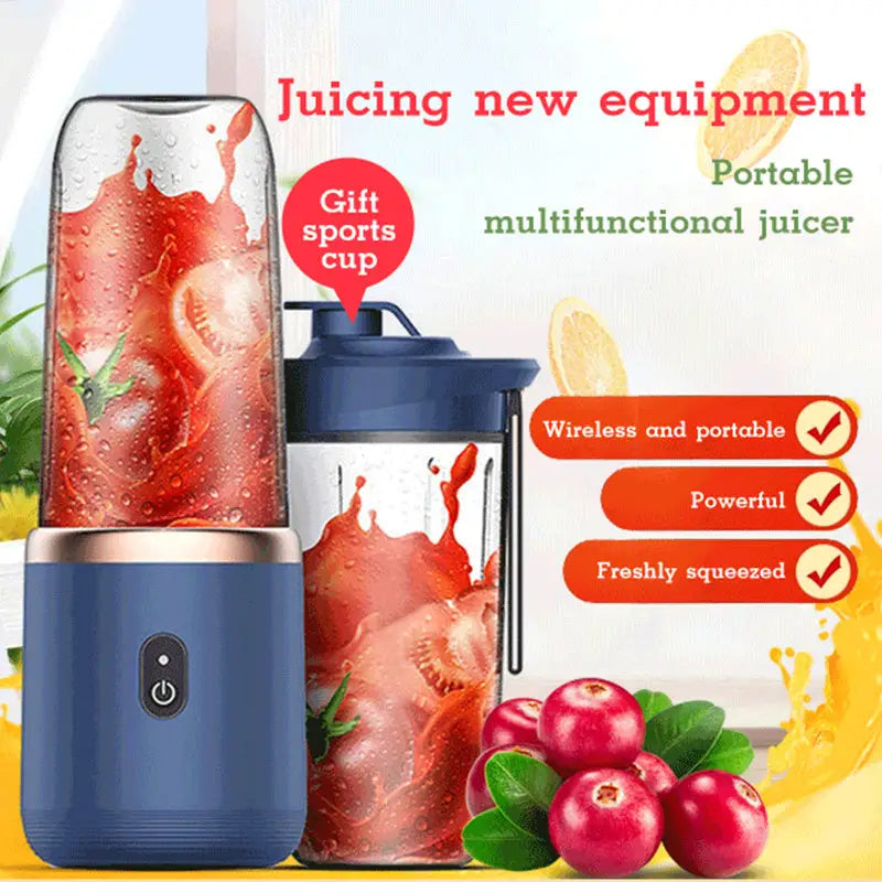 High Power 140W Juicer with 400mL Capacity and Fast Motor