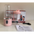 High Power 140W Juicer with 400mL Capacity and Fast Motor Pink / Six Knives and Double Cups