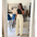 High-Waist Straight-Leg Pants - Apricot / S