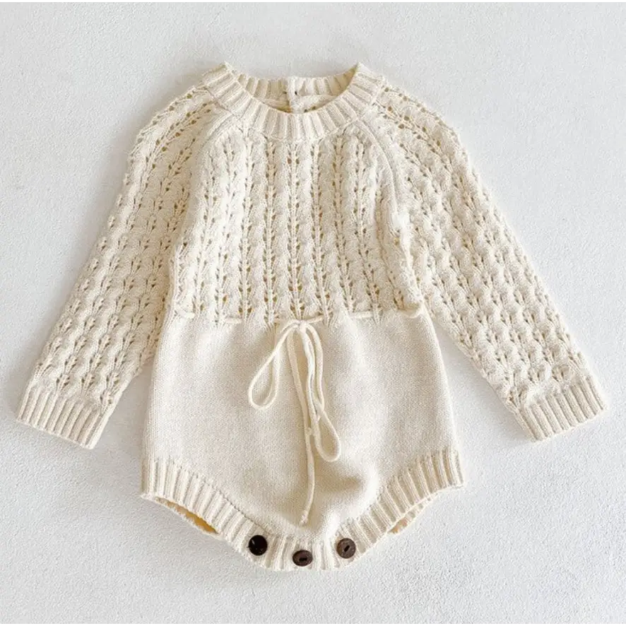 Hollow Harpy Knit Dress for Baby Girls