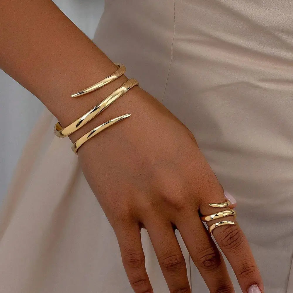 HydroLoop Open Ring - Gold / Metal