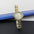 JewelSquare Luxe Watch with Diamond-Encrusted Stainless Steel Case - Flower Gold White