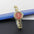 JewelSquare Luxe Watch with Diamond-Encrusted Stainless Steel Case - Flower Golden Red