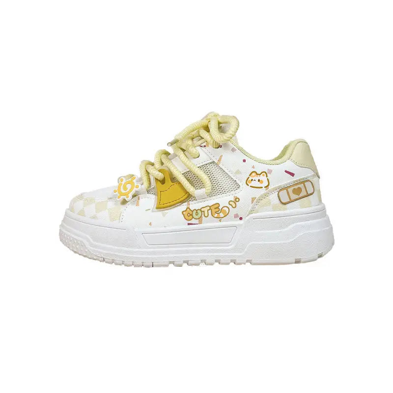 K-Dopamine Mesh: Cute Breathable Korean Sneakers