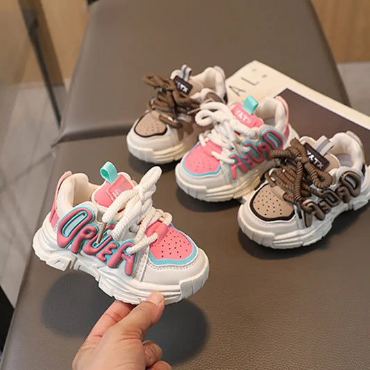 Kids’ Lettered Outdoor Shoes
