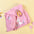 KidzZip Hooded Jacket - Rabbit coat pink / 90cm