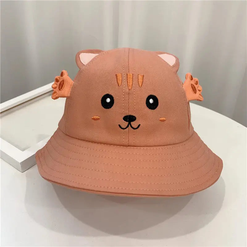 KittenFrog SunBab Pot Hat - Orange