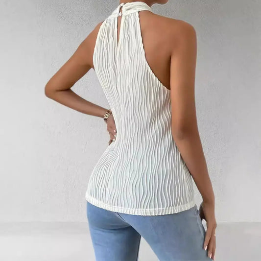 Knit Halter Top for Her