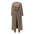 KnitFlex Women’s Slim-fit Vest & Trousers Set - Khaki / S