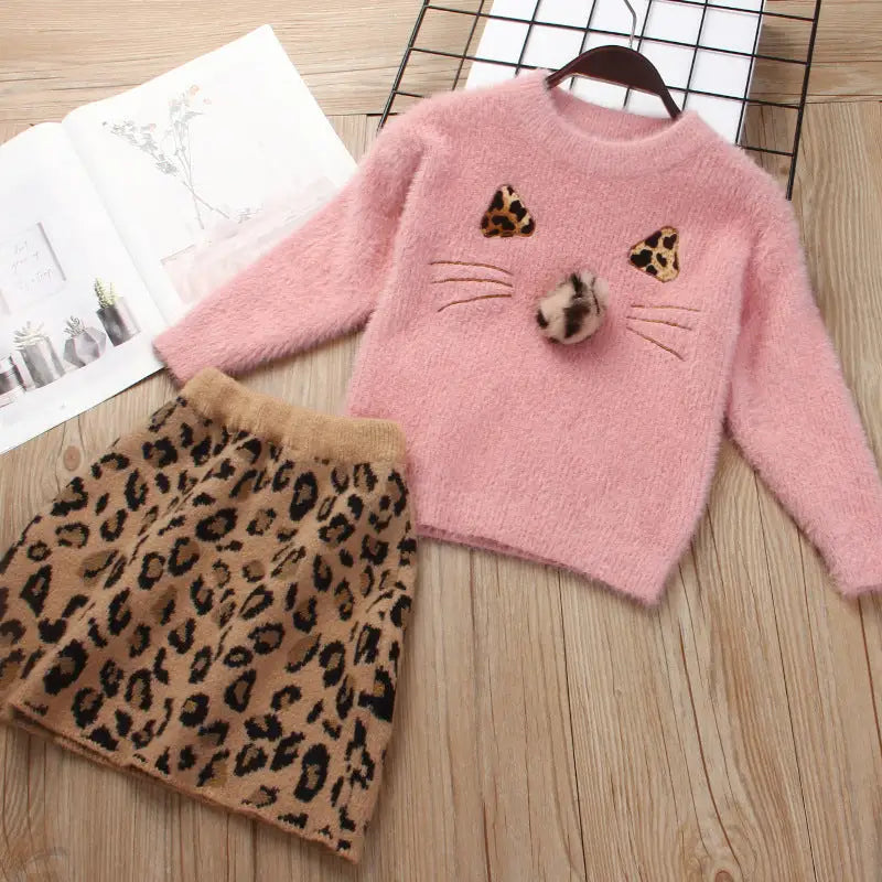 KnitKiddos Cozy Sweater Set