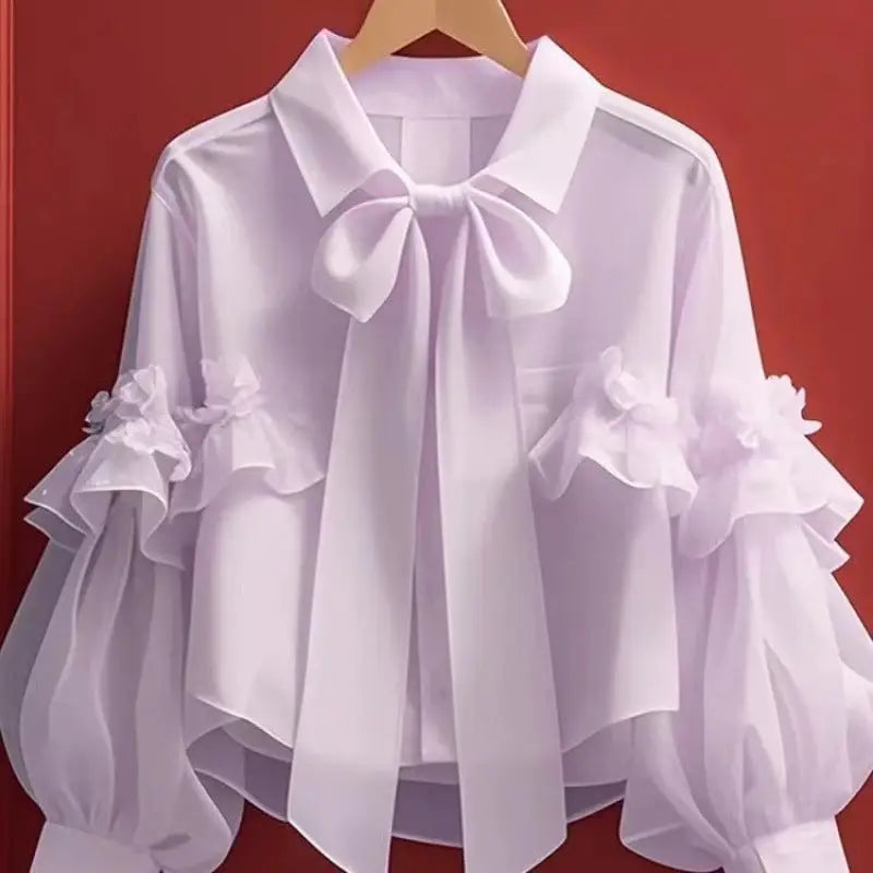 Knot Chic Top - Light Purple / S