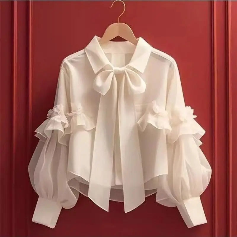 Knot Chic Top - Off white / 2XL