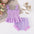 Lace Harem Set - Purple / 0to3M