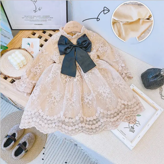 Lacey Velvet Dress