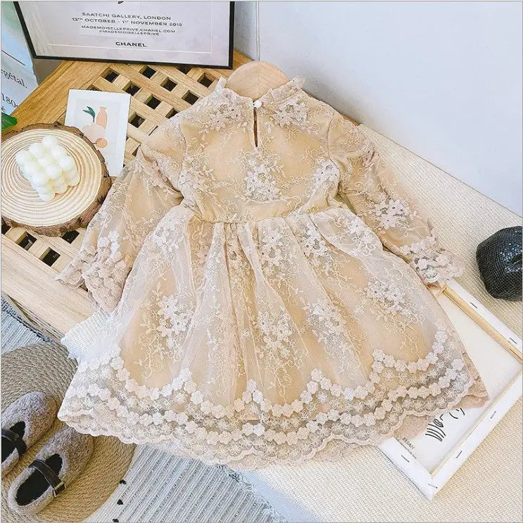 Lacey Velvet Dress