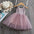 Lacey Velvet Dress - Pink / 100cm
