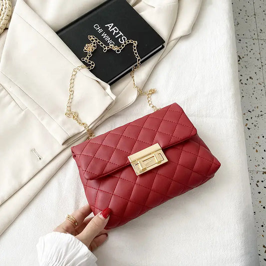 Ladies PVC Flap Shoulder Bag in Multiple Colors