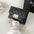 Ladies PVC Flap Shoulder Bag in Multiple Colors - Black / 20x5x14cm