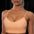 Ladies underwear seamless yoga fitness sports suit - Orange vest / L