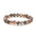 LavaFlow Zen Volcanic Energy Bead Bracelet - Pink