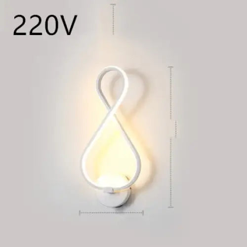 LED Silicone Shade Lamp with Switch Button for Home Use 220V 8 characters / Warm light