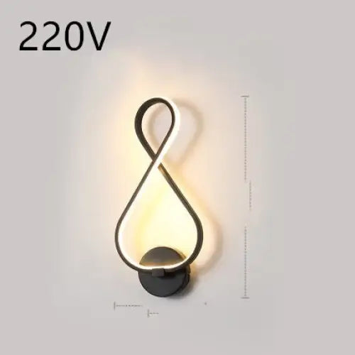 LED Silicone Shade Lamp with Switch Button for Home Use 220V 8 black / Warm light