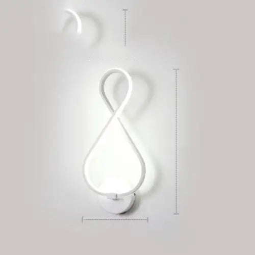 LED Silicone Shade Lamp with Switch Button for Home Use 220V