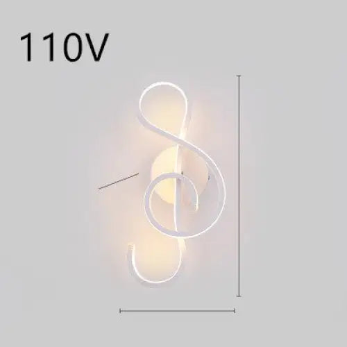 LED Silicone Shade Lamp with Switch Button for Home Use 220V Note white 110V / Warm light