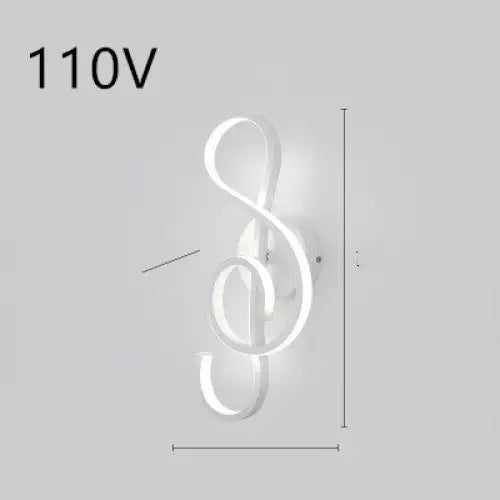 LED Silicone Shade Lamp with Switch Button for Home Use 220V Note white 110V / White light