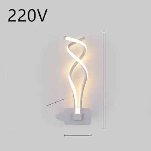 LED Silicone Shade Lamp with Switch Button for Home Use 220V Rich white / Warm light